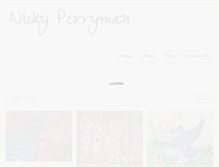 Tablet Screenshot of nickyperryman.co.uk